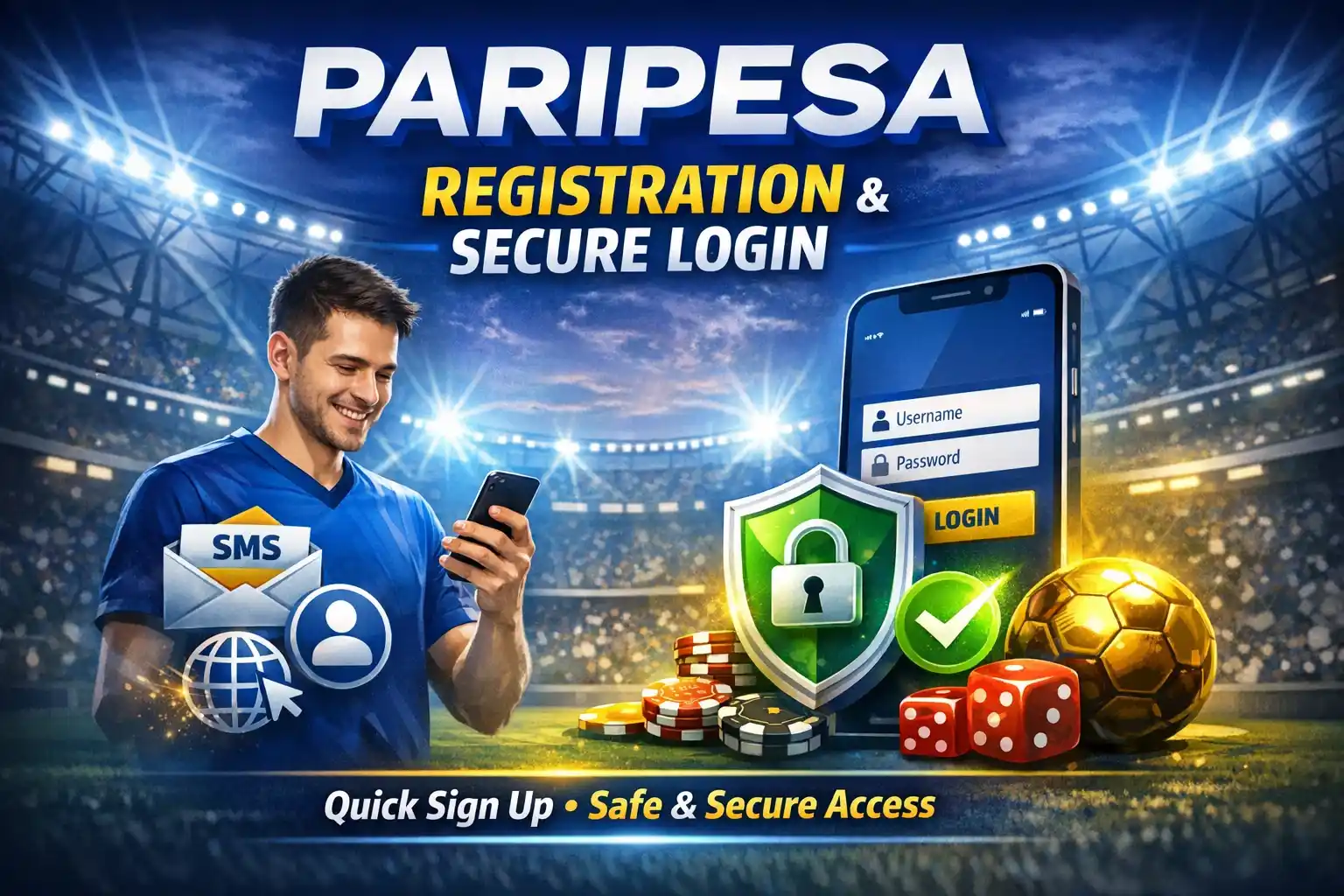 PariPesa Registration & Secure Login